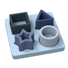 Load image into Gallery viewer, Silicone Shape Sorter - Cream
