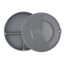 Load image into Gallery viewer, Silicone Suction Plate Dark Grey
